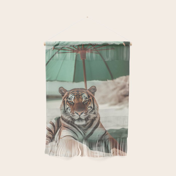 South Beach Bliss Tiger Prints Wall Hanging Gallery Image 1