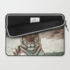 South Beach Bliss Tiger Prints Laptop Sleeve Gallery Image 2