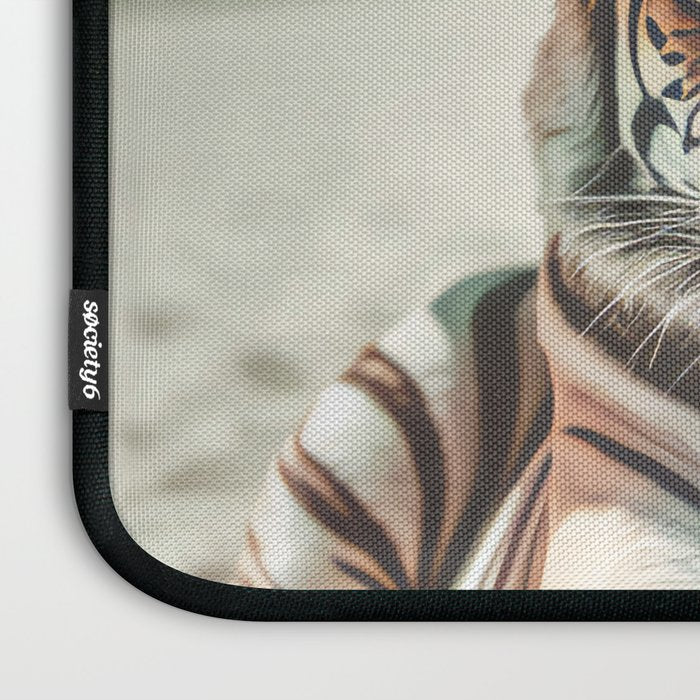 South Beach Bliss Tiger Prints Laptop Sleeve Gallery Image 3