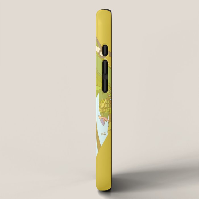 Pura vida jungle by the sea // retro surf art by surfy birdy iPhone Case Gallery Image 2
