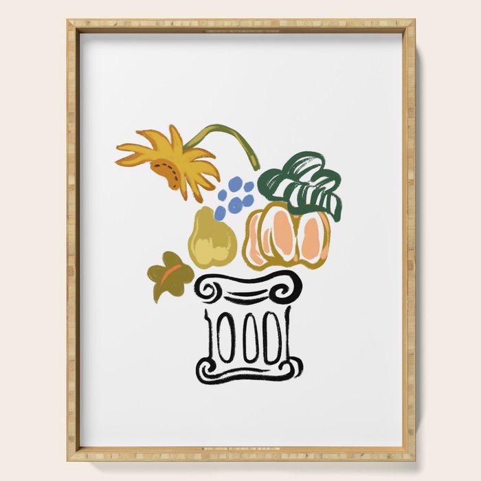 Golden Harvest Serving Tray Gallery Image 1