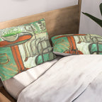 Henri Matisse The Green Room Pillow Sham Gallery Image 2