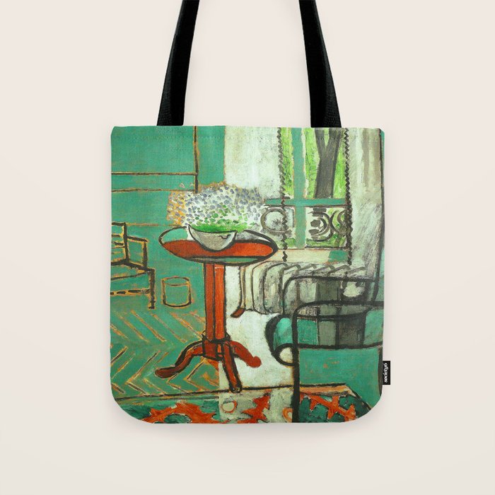 Henri Matisse The Green Room Tote Bag Gallery Image 1