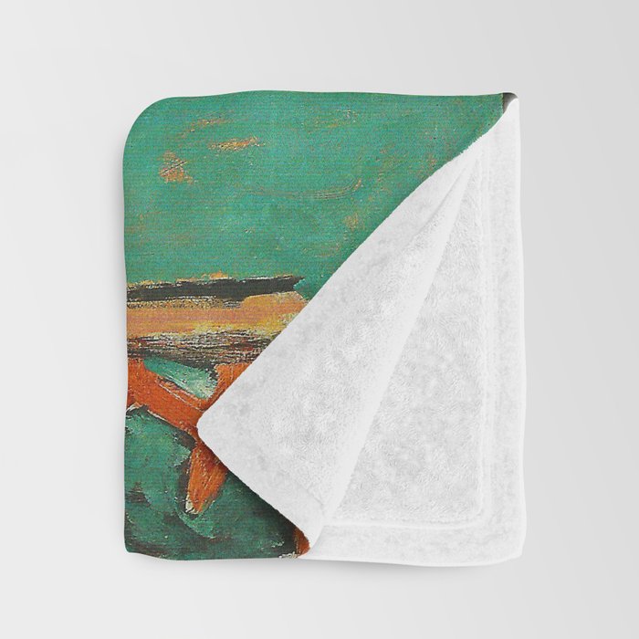 Henri Matisse The Green Room Throw Blanket Gallery Image 3