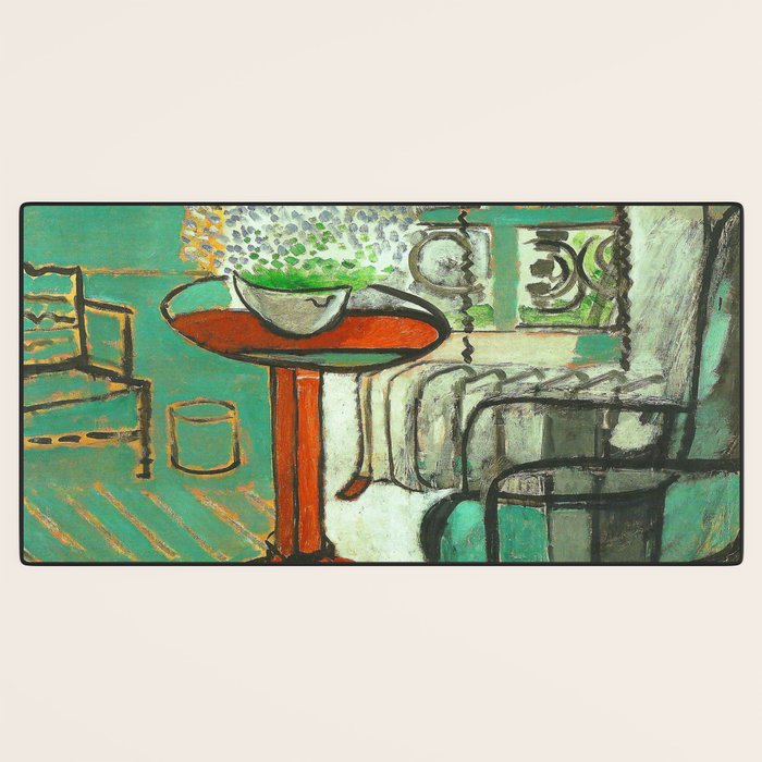 Henri Matisse The Green Room Desk Mat Gallery Image 3