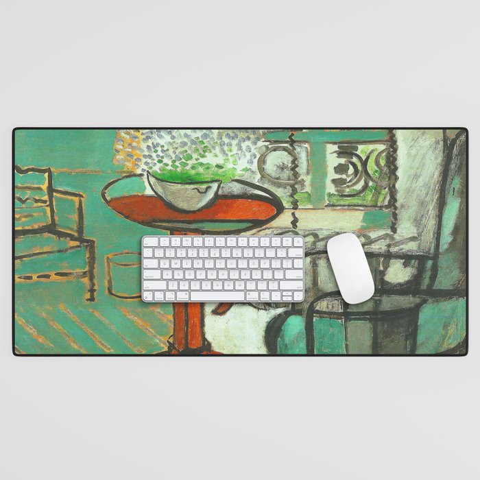 Henri Matisse The Green Room Desk Mat Gallery Image 1