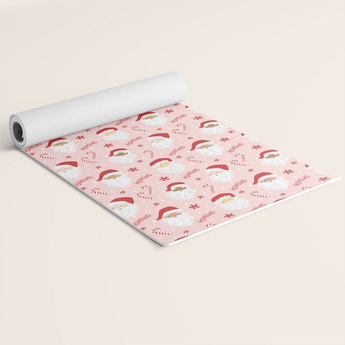Peppermint Santas Yoga Mat Gallery Image 2