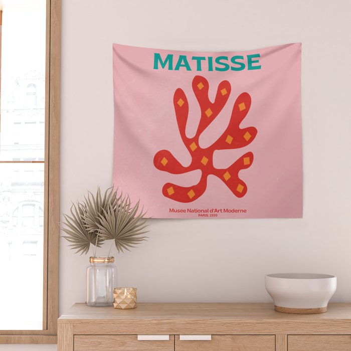 Palm Beach: Matisse Travel Colour Series 01 Wall Tapestry Gallery Image 2