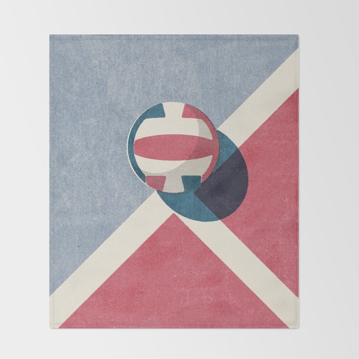 BALLS / Volleyball Throw Blanket Gallery Image 2