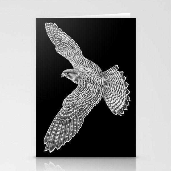 Peregrine Falcon Stationery Card Gallery Image 2
