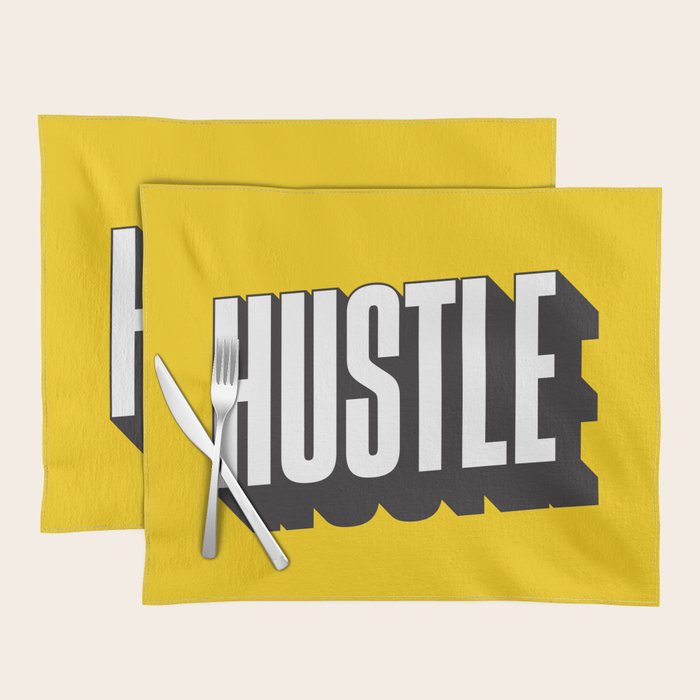 Hustle Pop Art Placemat Gallery Image 1