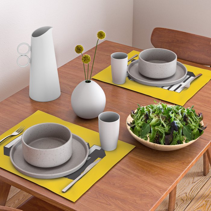 Hustle Pop Art Placemat Gallery Image 2