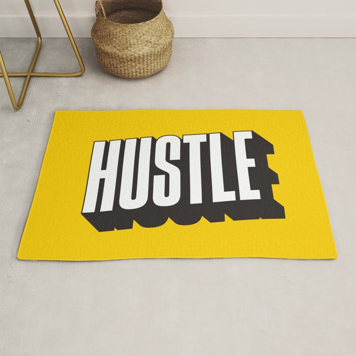 Hustle Pop Art Rug Gallery Image 1