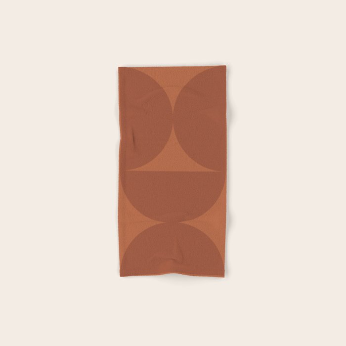 Monochromatic Minimalism - Red Bath Towel Gallery Image 1