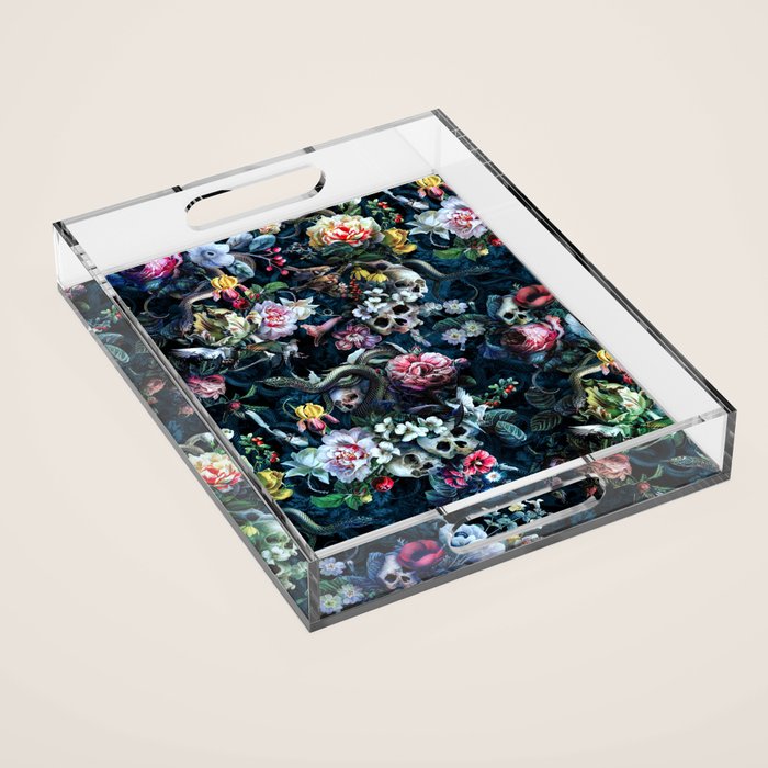 Skull and Snakes VII Acrylic Tray Gallery Image 1