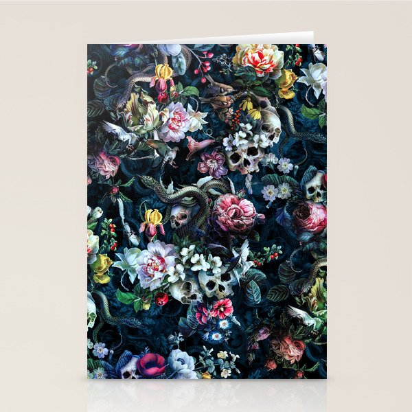 Skull and Snakes VII Stationery Card Gallery Image 2