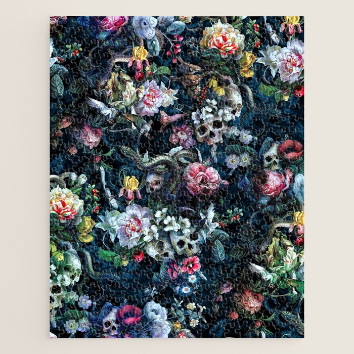 Skull and Snakes VII Jigsaw Puzzle Gallery Image 1
