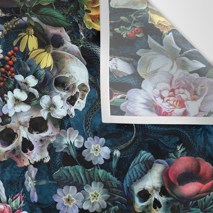 Skull and Snakes VII Wall Tapestry Gallery Image 3