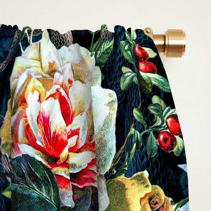 Skull and Snakes VII Window Curtain Gallery Image 2