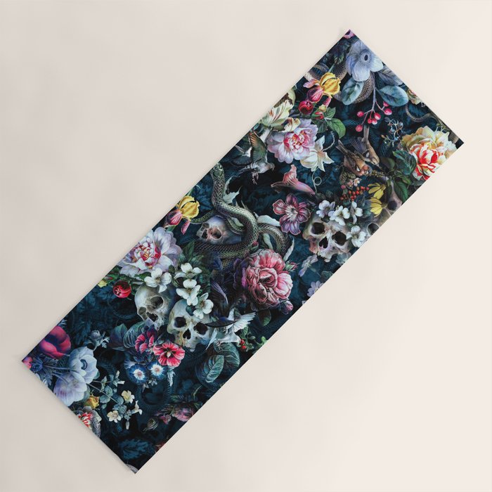 Skull and Snakes VII Yoga Mat Gallery Image 1