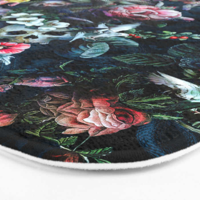 Skull and Snakes VII Bath Mat Gallery Image 3