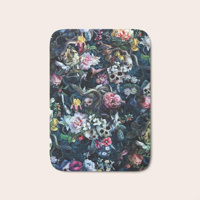 Skull and Snakes VII Bath Mat Gallery Image 1