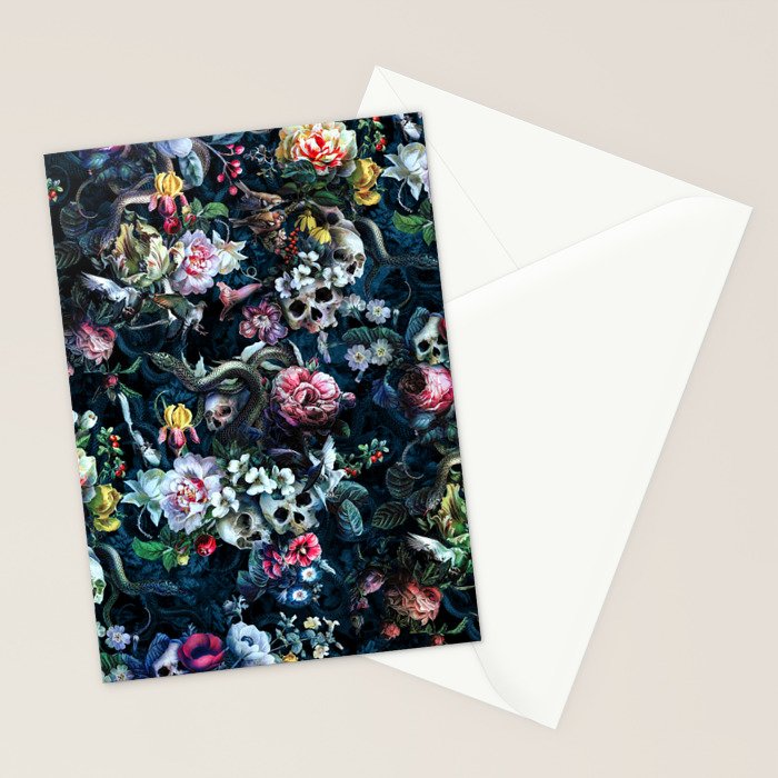 Skull and Snakes VII Stationery Card Gallery Image 2