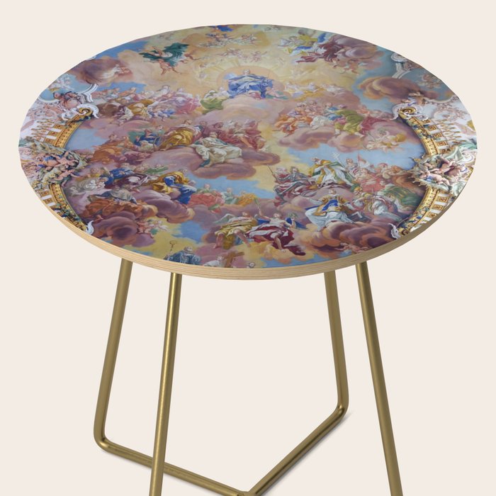 Bartolomeo Altomonte Ceiling fresco Wilhering Abbey Side Table Gallery Image 2