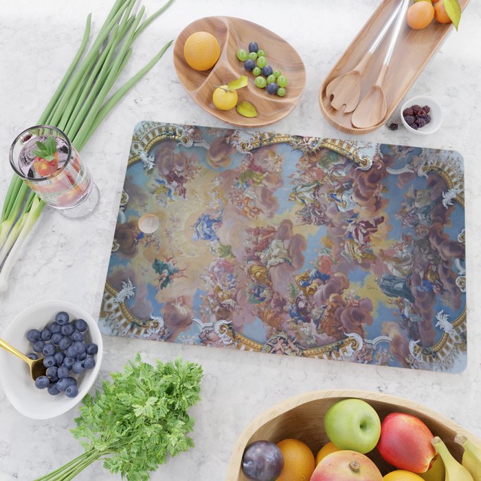 Bartolomeo Altomonte Ceiling fresco Wilhering Abbey Cutting Board Gallery Image 2