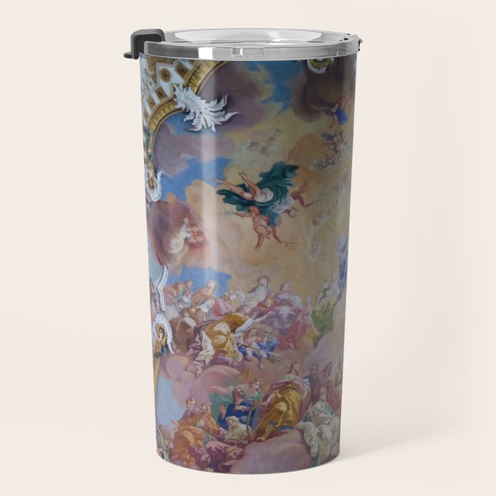 Bartolomeo Altomonte Ceiling fresco Wilhering Abbey Travel Mug Gallery Image 3