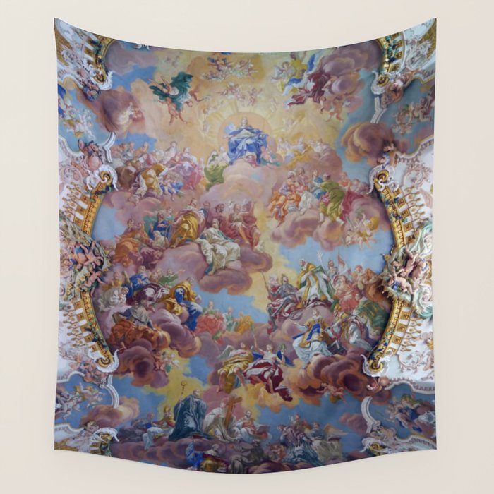 Bartolomeo Altomonte Ceiling fresco Wilhering Abbey Wall Tapestry Gallery Image 4