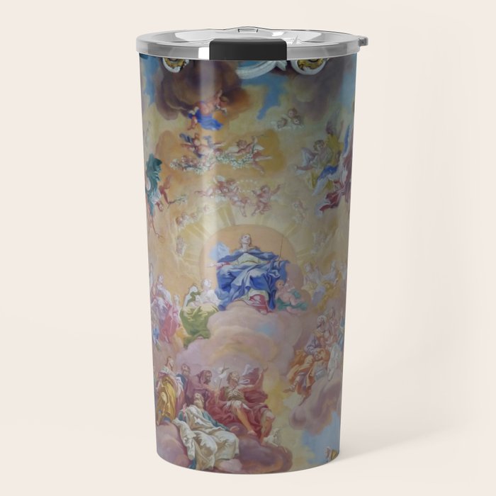 Bartolomeo Altomonte Ceiling fresco Wilhering Abbey Travel Mug Gallery Image 1