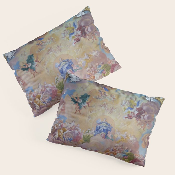 Bartolomeo Altomonte Ceiling fresco Wilhering Abbey Pillow Sham Gallery Image 3