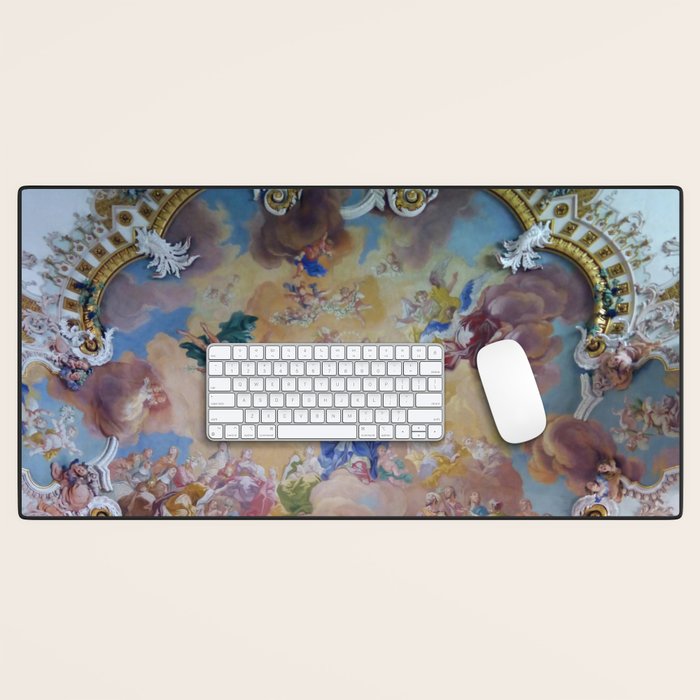 Bartolomeo Altomonte Ceiling fresco Wilhering Abbey Desk Mat Gallery Image 1