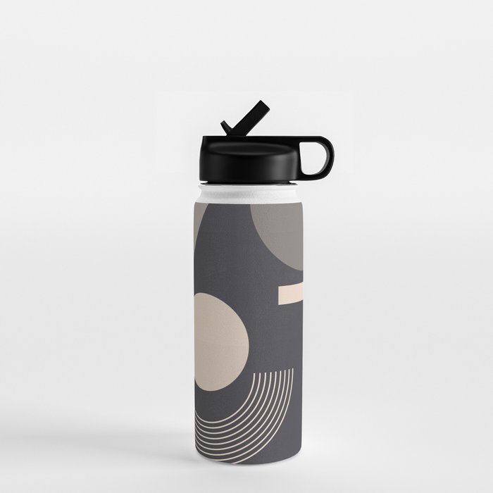 Abstract Geometric Shapes 77 Water Bottle Gallery Image 1