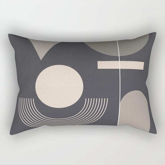 Abstract Geometric Shapes 77 Rectangular Pillow Gallery Image 1
