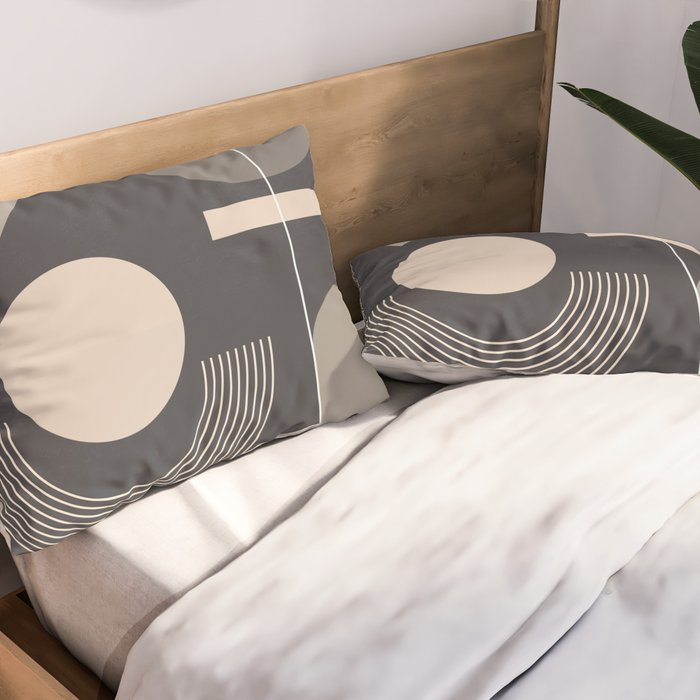 Abstract Geometric Shapes 77 Pillow Sham Gallery Image 2