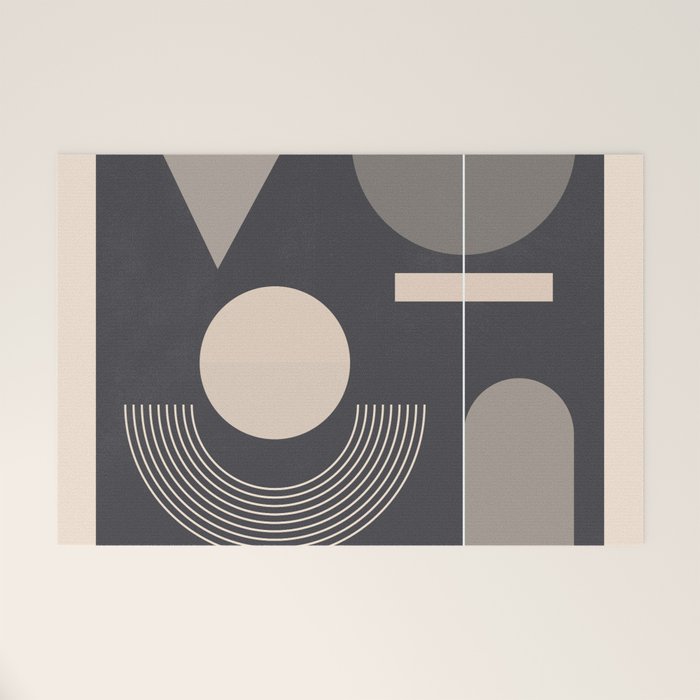 Abstract Geometric Shapes 77 Welcome Mat Gallery Image 1