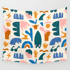 Vaya a la playa Wall Tapestry Gallery Image 4