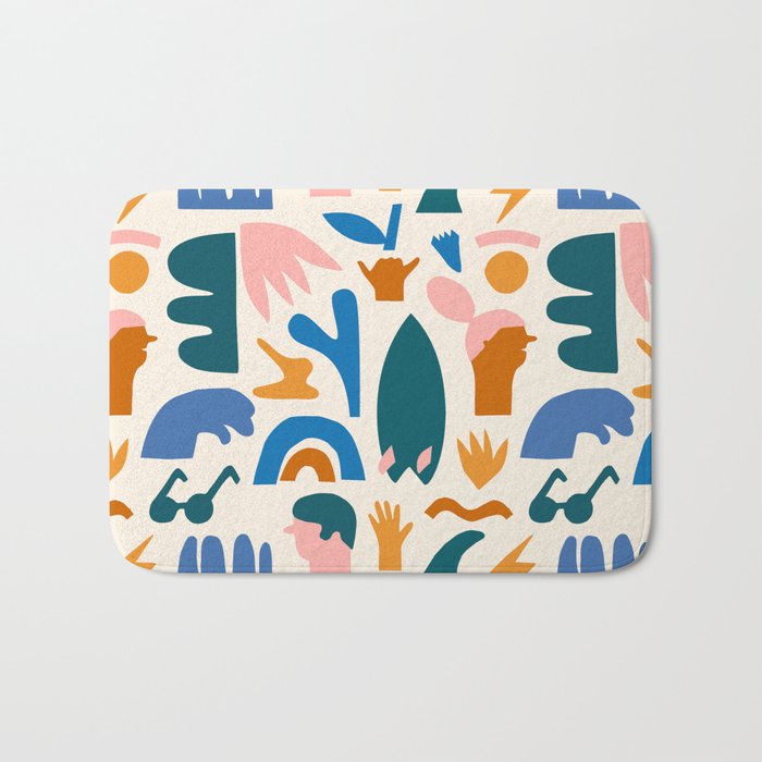 Vaya a la playa Bath Mat Gallery Image 1