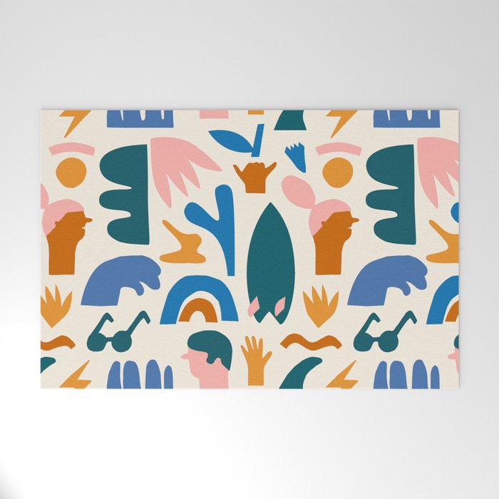 Vaya a la playa Welcome Mat Gallery Image 1