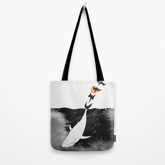Dive into Happiness Tote Bag Gallery Image 2