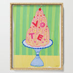 Mold the Future & Vote in Lime Green Serving Tray Gallery Image 1