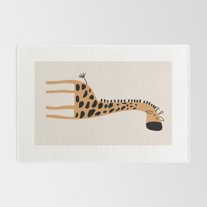 Nursery Wall Art, Safari Nursery Prints, Neutral Nursery Decor, Giraffe  Print Rug Gallery Image 2
