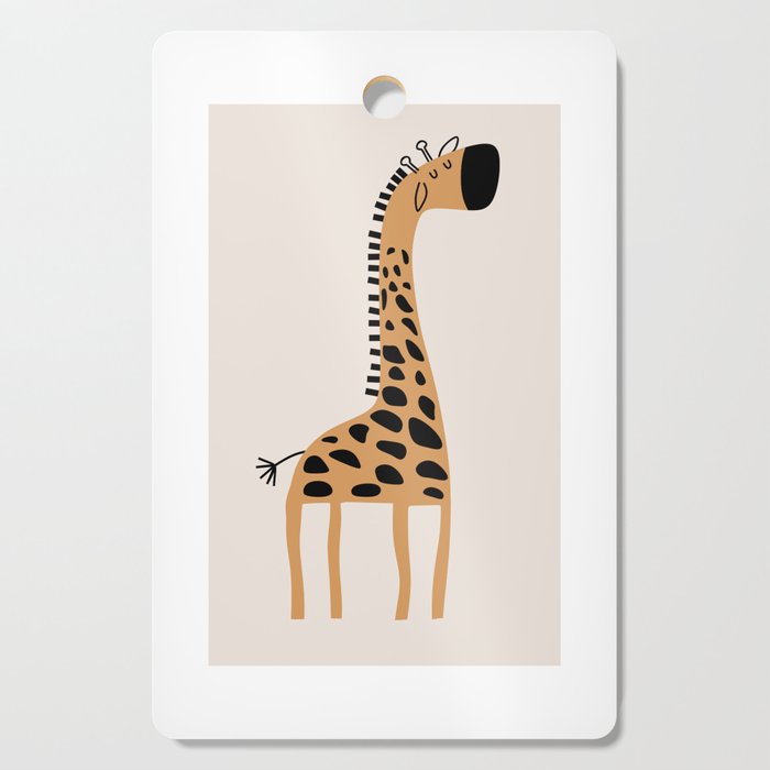Nursery Wall Art, Safari Nursery Prints, Neutral Nursery Decor, Giraffe  Print Cutting Board Gallery Image 1