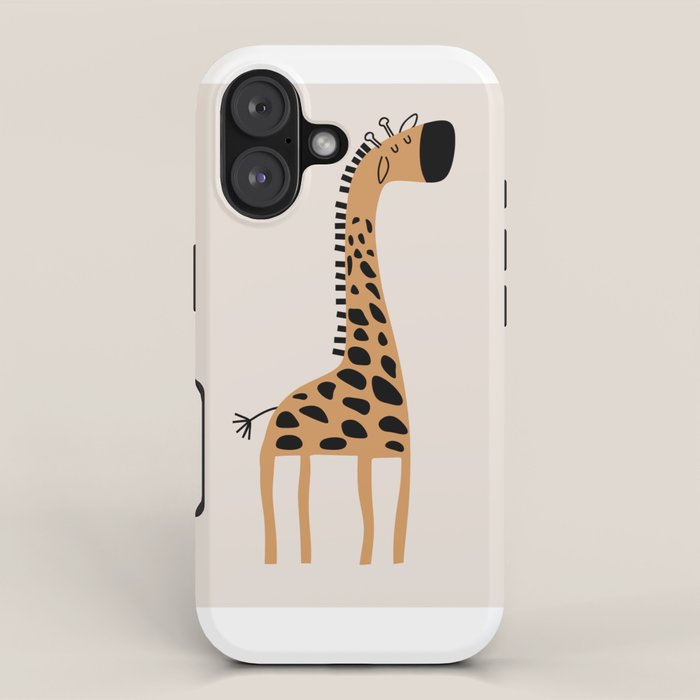 Nursery Wall Art, Safari Nursery Prints, Neutral Nursery Decor, Giraffe  Print iPhone Case Gallery Image 1