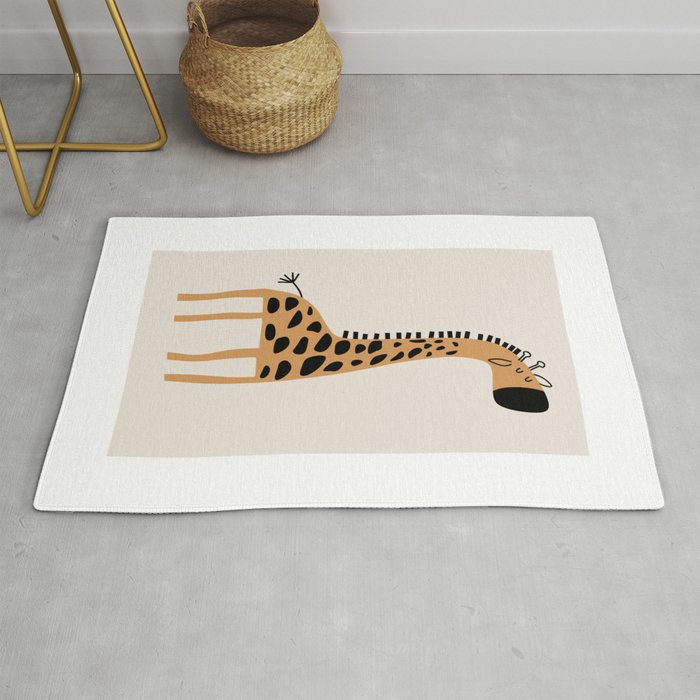 Nursery Wall Art, Safari Nursery Prints, Neutral Nursery Decor, Giraffe  Print Rug Gallery Image 1