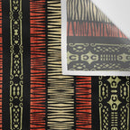 Mud Cloth Tribal Pattern 02 Wall Tapestry Gallery Image 3