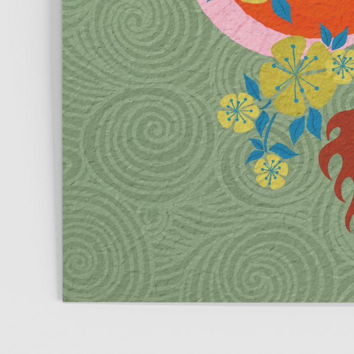 Dragon Dance Among the Blossoms Poster Gallery Image 3