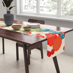 Fresh Tomatoes and Flowers Table Runner Gallery Image 2